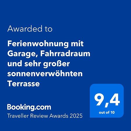Ferienwohnung Mit Garage, Fahrradraum Und Sehr Grosser Sonnenverwoehnten Terrasse Лагундо Экстерьер фото